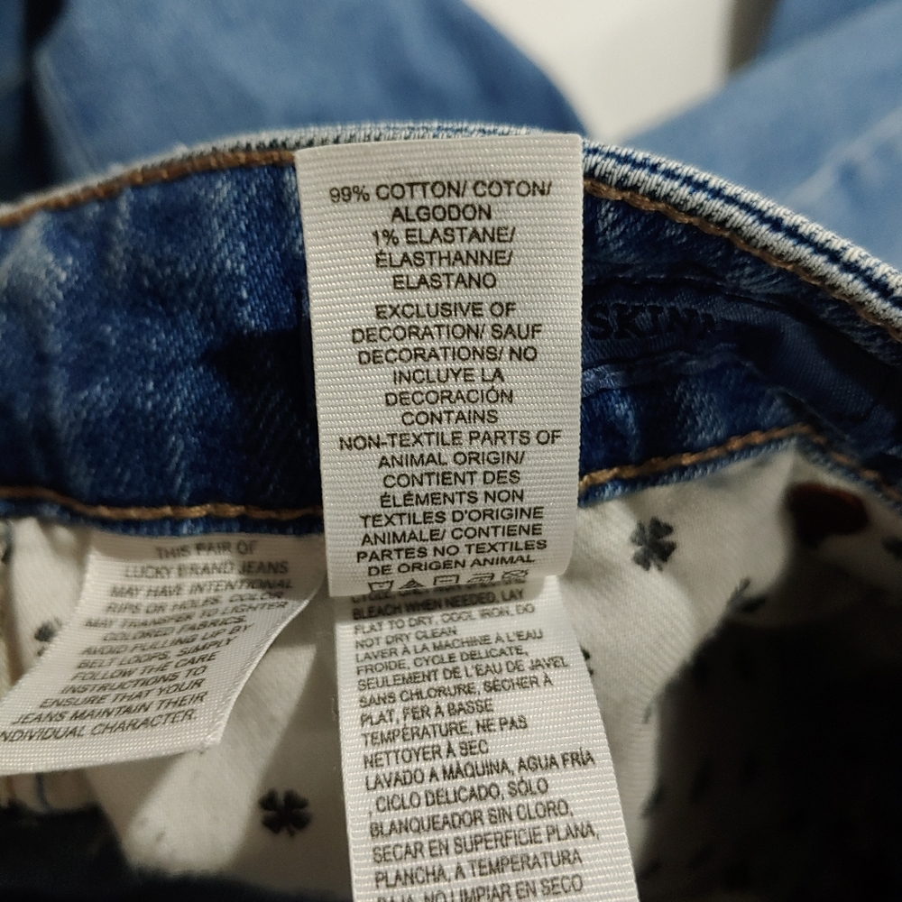 Lucky Brand Embroidered Jeans - Picture 5 of 14